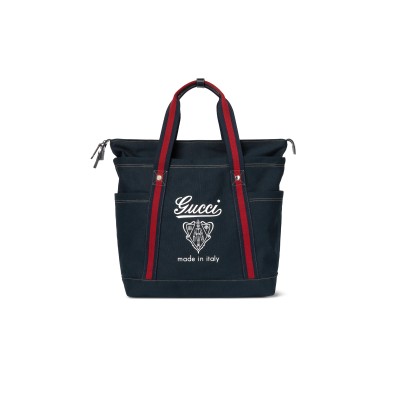 GUCCI PRINTED CANVAS LARGE TOTE BAG ‎‎816863FAD784044 (39*45*19cm)